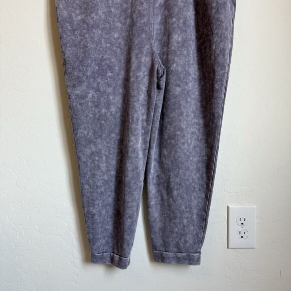 Sincerely Jules Comfy Harem Purple Jumpsuit XL Casual Athleisure Loungewear - Picture 8 of 10